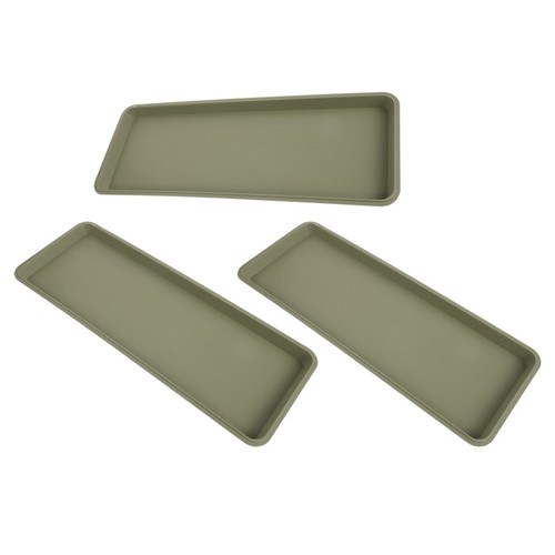 3pcs rectangular garden - 3pcs,