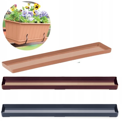 Balcony planter tray 4cm - planter, 54.4cm